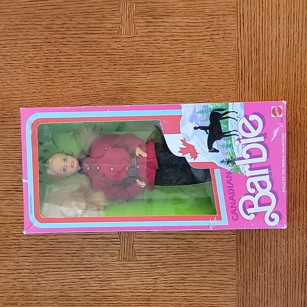 FINAL SALE- Vintage (1987) New in Box Canadian Barbie